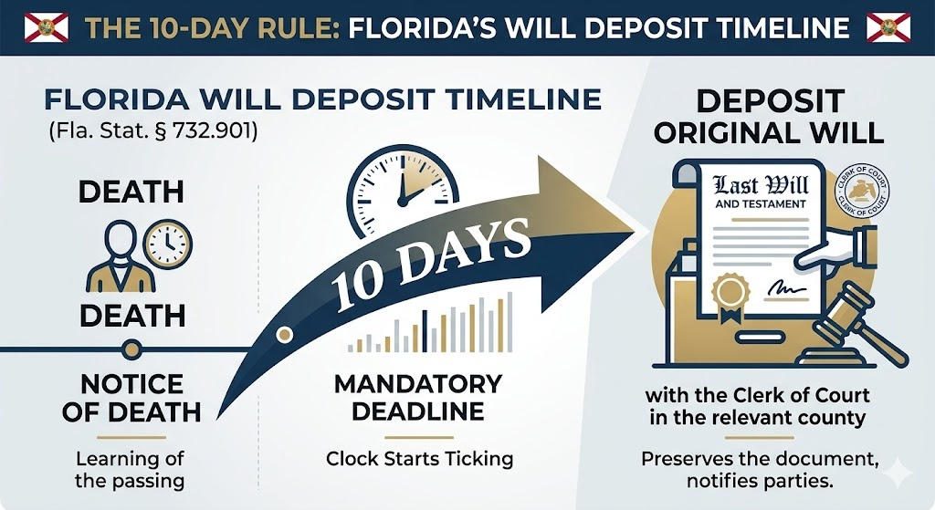 10 day rule florida wills